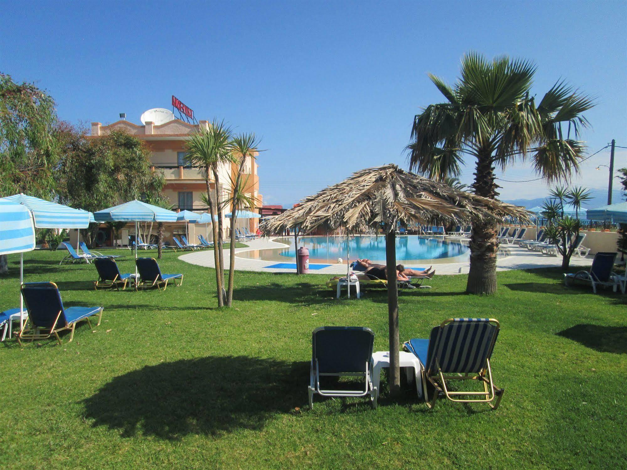 Ninos On The Beach Hotel Ρόδα Εξωτερικό φωτογραφία